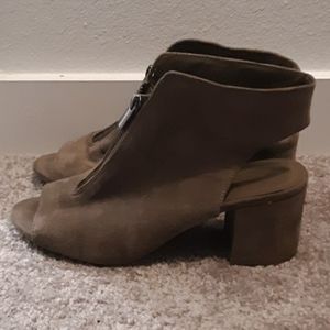 Coconuts Peep Toe Booties